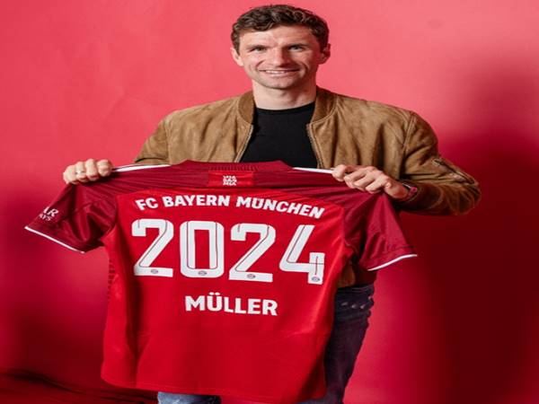 Tin Bayern 4/5: Thomas Muller quyết định tương lai với Bayern