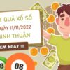Dự đoán XSNT 11/11/2022 chốt cặp song thủ Ninh Thuận