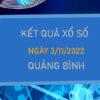 Dự đoán XSQB 3/11/2022 soi cầu số đẹp Quảng Bình